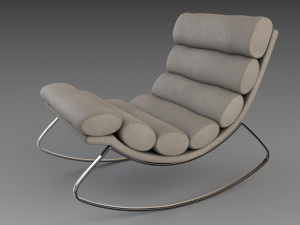 sofalux cumulus rocking-chair 3D 模型