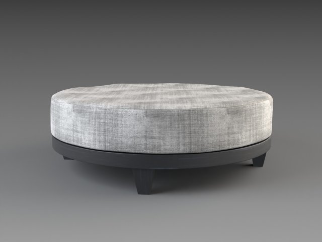 xvl pouf romeo 3D Model .c4d .max .obj .3ds .fbx .stl .blend 