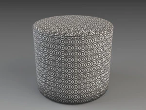 ph pouf footstool ethel 3D Model