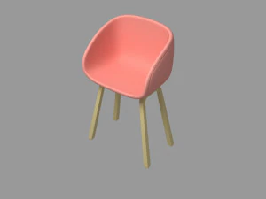 new art chair 3D Model