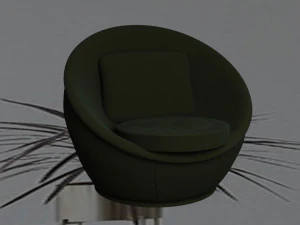 cadeira giratória Modelo 3D