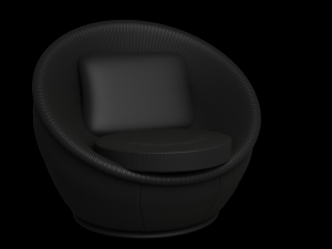 swivel chair Modèle 3D