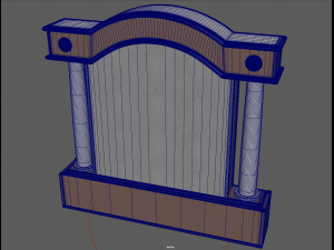 Gate 3Dモデル