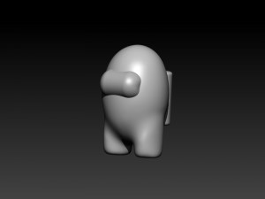amongus crewmember Model Cetak 3D