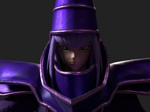 dark magician - yugioh - anime Modello 3D