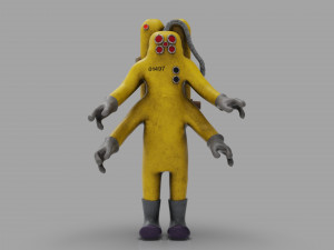 cga agent - monster inc - pixar Modelo de Impressão 3D