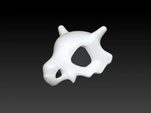 Cubone-Sch&auml;del 3D-Druck-Pok&eacute;mon 3D Druckmodell