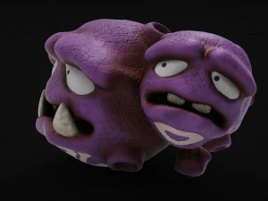 weezing - pokemon 3D Model