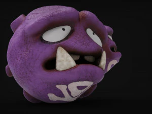 weezing - pokemon 3D Model