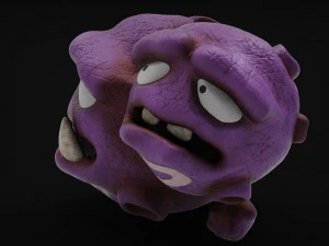 weezing - pokemon 3D Model