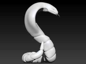arbok pokemon - team rocket 3Dモデル