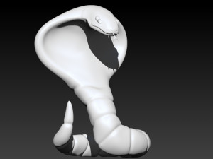 arbok pokemon - team rocket 3D Model