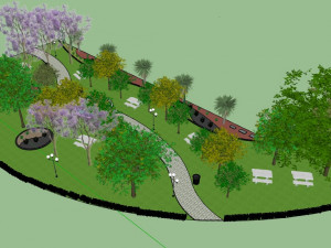 sketchup park 3d 3D 模型