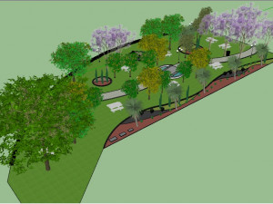 sketchup park 3d 3D 模型