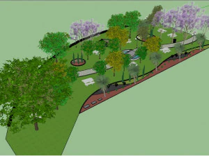 sketchup park 3d 3D Model