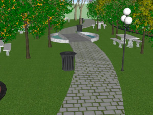 sketchup park 3d 3D 模型