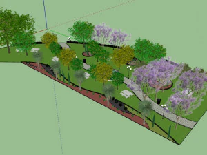 sketchup park 3d 3D Model