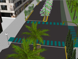 residential housing complex 3D Model