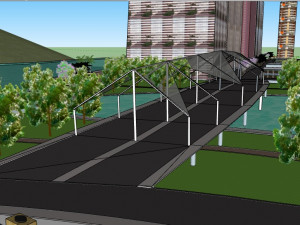 residential housing complex 3D Model