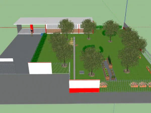 garden for schools 3D Model
