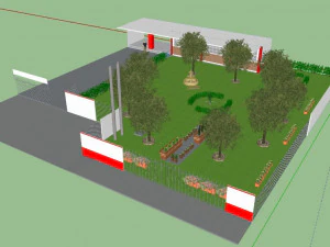 garden for schools 3D Model