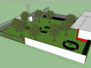 garden for schools 3D Model