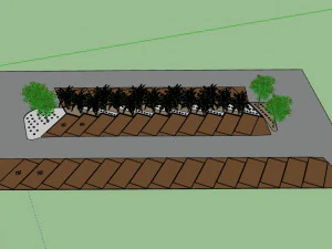 parking lot 3D Model