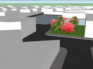 conceptual housing complex 3D Model