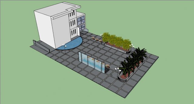 exposicion area Model 3D .c4d .max .obj .3ds .fbx .stl .blend 