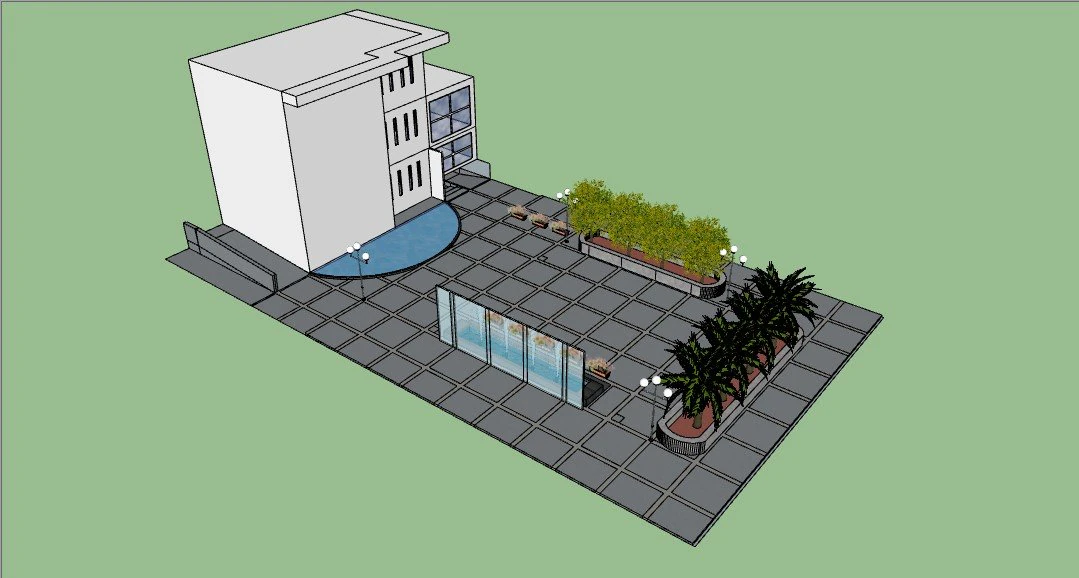 exposicion area 3D Model .c4d .max .obj .3ds .fbx .stl .blend 