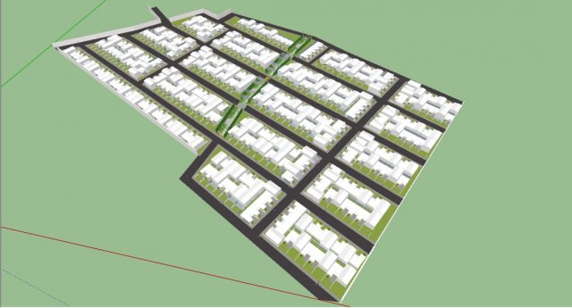 housing complex h4 3D 모델 .c4d .max .obj .3ds .fbx .stl .blend 
