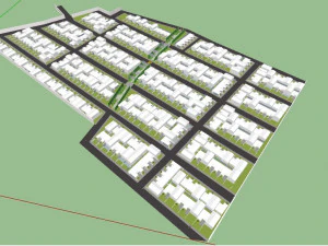 complexo habitacional h4 Modelo 3D