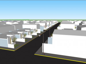 housing complex h4 3D 모델