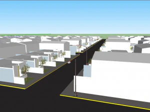 housing complex h4 3D Model