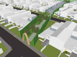 housing complex h4 3D Model