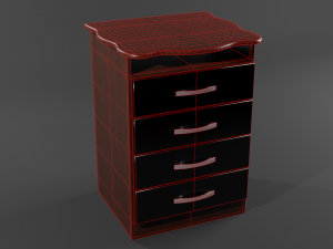 dresser 3D Modell