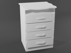 dresser 3D Modell