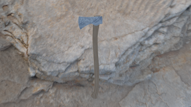 axe Model 3D .c4d .max .obj .3ds .fbx .stl .blend 