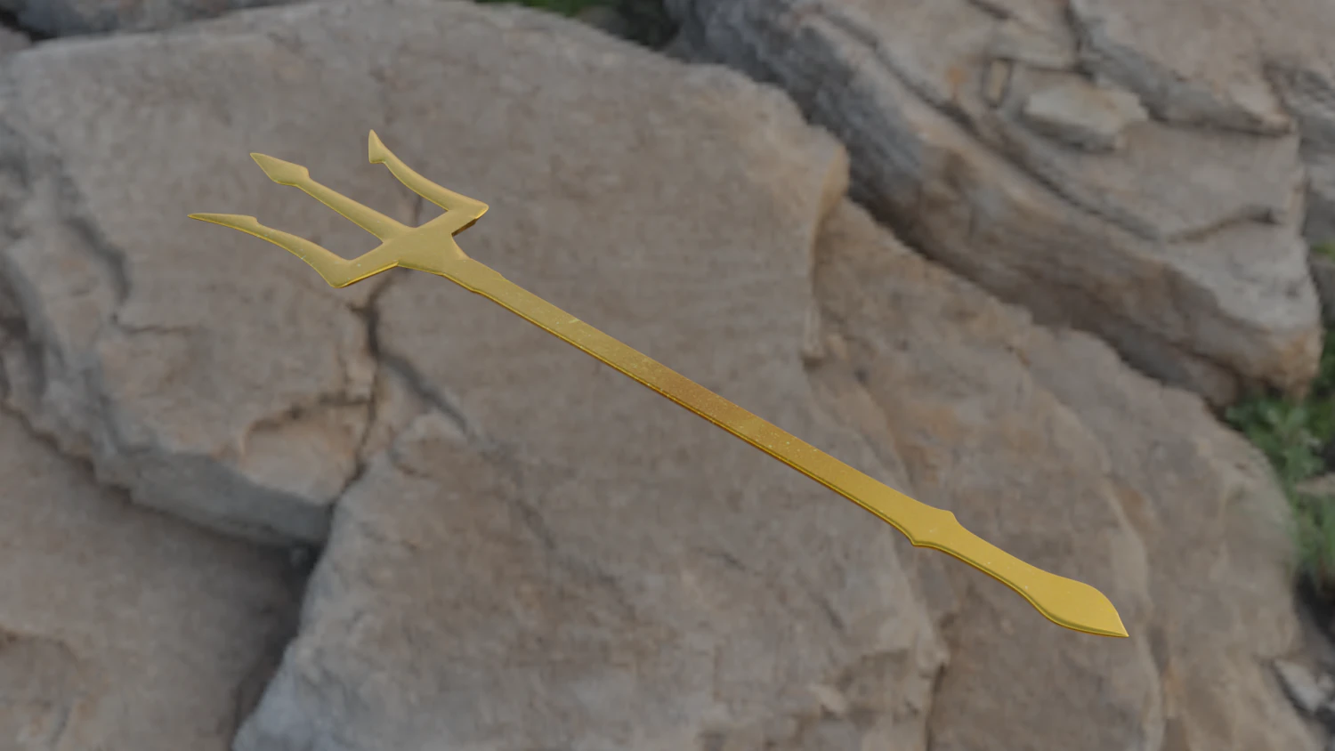 trident 3D Model .c4d .max .obj .3ds .fbx .stl .blend 