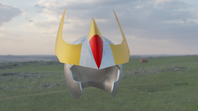 phoenix ikki helmet 3D Model .c4d .max .obj .3ds .fbx .stl .blend 