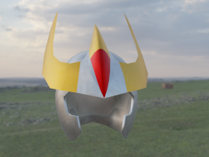 phoenix ikki helmet Model 3D