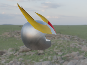 phoenix ikki helmet 3D Model