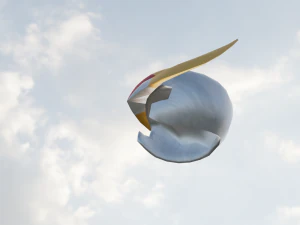 phoenix ikki helmet 3D Model