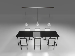 dining set 3D Model