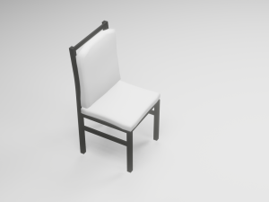 dining set Model 3D