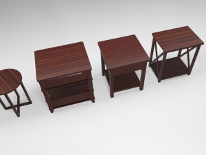 side table 3D 모델