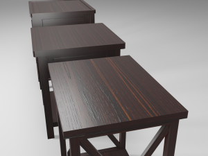 side table 3D 모델