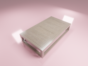 table Modelo 3D
