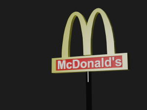 mcdonalds pack 3Dモデル