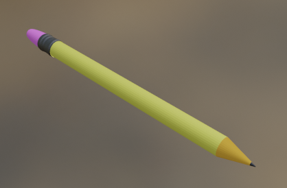 pencil Modelo 3D .c4d .max .obj .3ds .fbx .stl .blend 